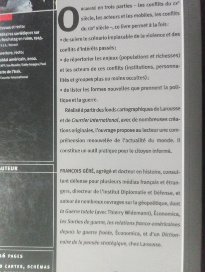 François Géré - Pourquoi les guerres ? - photo numéro 2