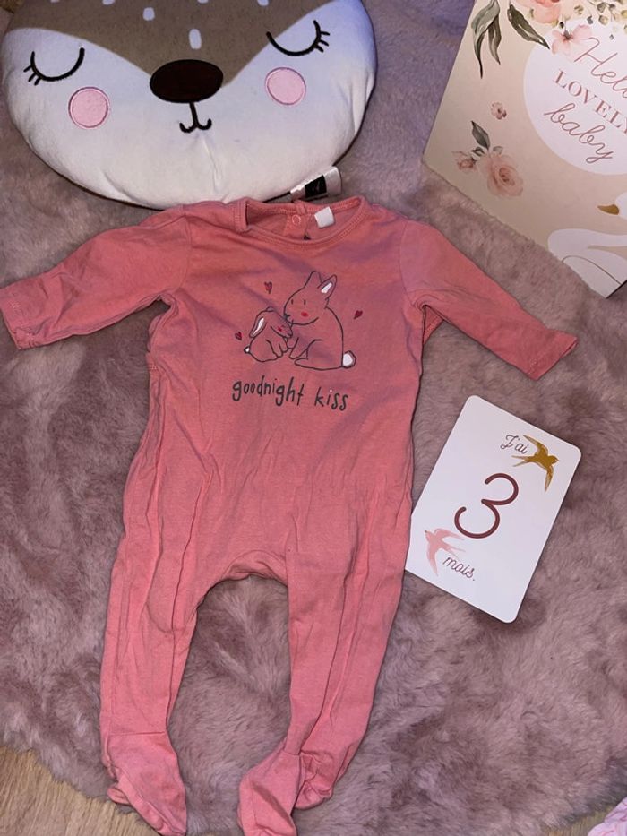 Lot de 4 pyjama léger 3 mois - photo numéro 2