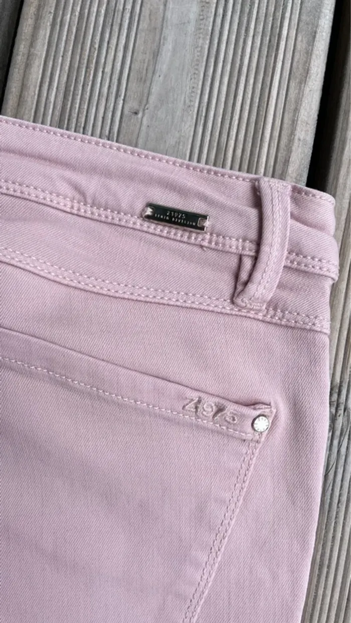 Pantalon rose _ Zara _ 40 - photo numéro 2