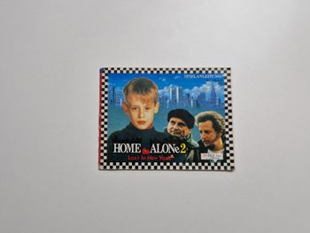 Notice Officiel Nintendo Nes Home Alone 2 (NOE)