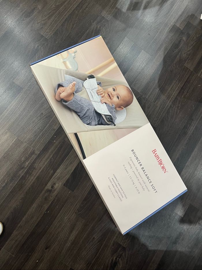 Transat bliss babybjorn khaki beige jamais utilisé - photo numéro 7