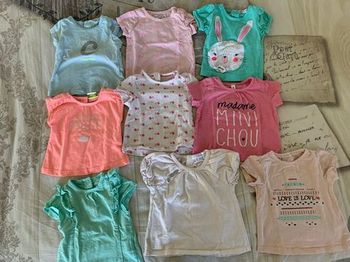 Lot tee shirts 3mois 