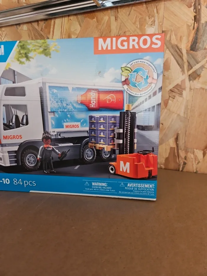 Camion playmobil migros - photo numéro 3