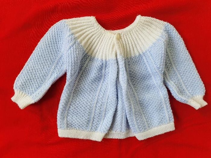 0 à 1 mois naissance gilet tricot veste ML