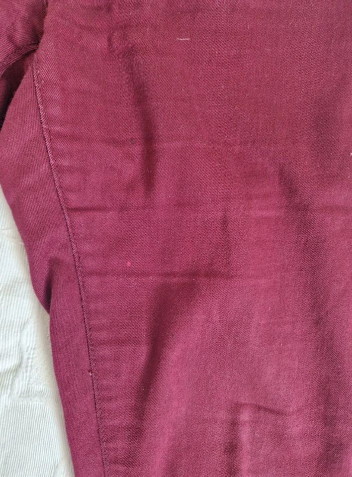 Pantalon bordeaux femme - photo numéro 10