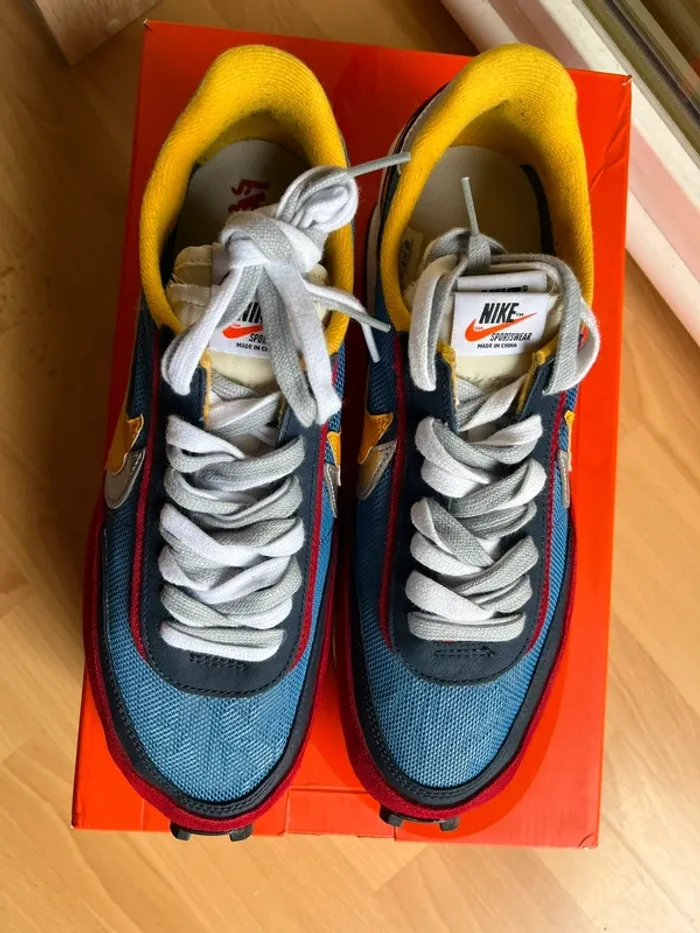 Nike ldwaffle sacai blue multi 44.5 - photo numéro 4