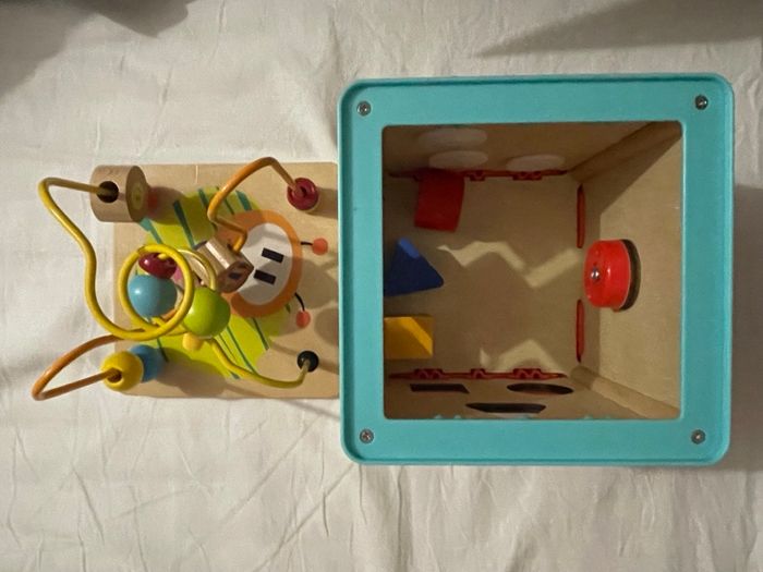 Cube d’activité en bois - photo numéro 2