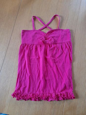 Débardeur rose taille 8 ans rose