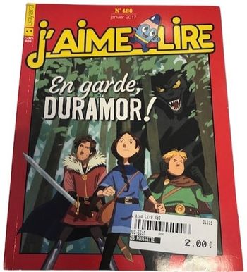 livre "j'aime lire en garde duramor !" - OCCASION