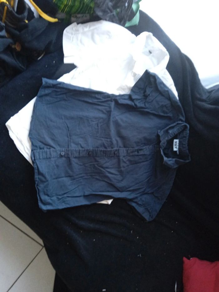 Lot de 2 chemises manches courtes 10 ans