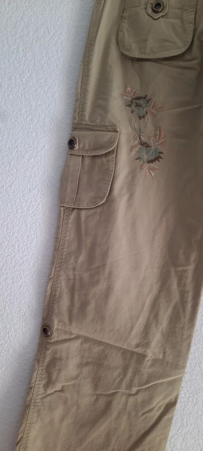 Pantalon style cargo kaki 14 ans - photo numéro 6