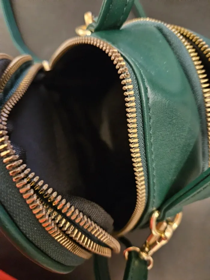 Petit sac bandoulière vert - photo numéro 6