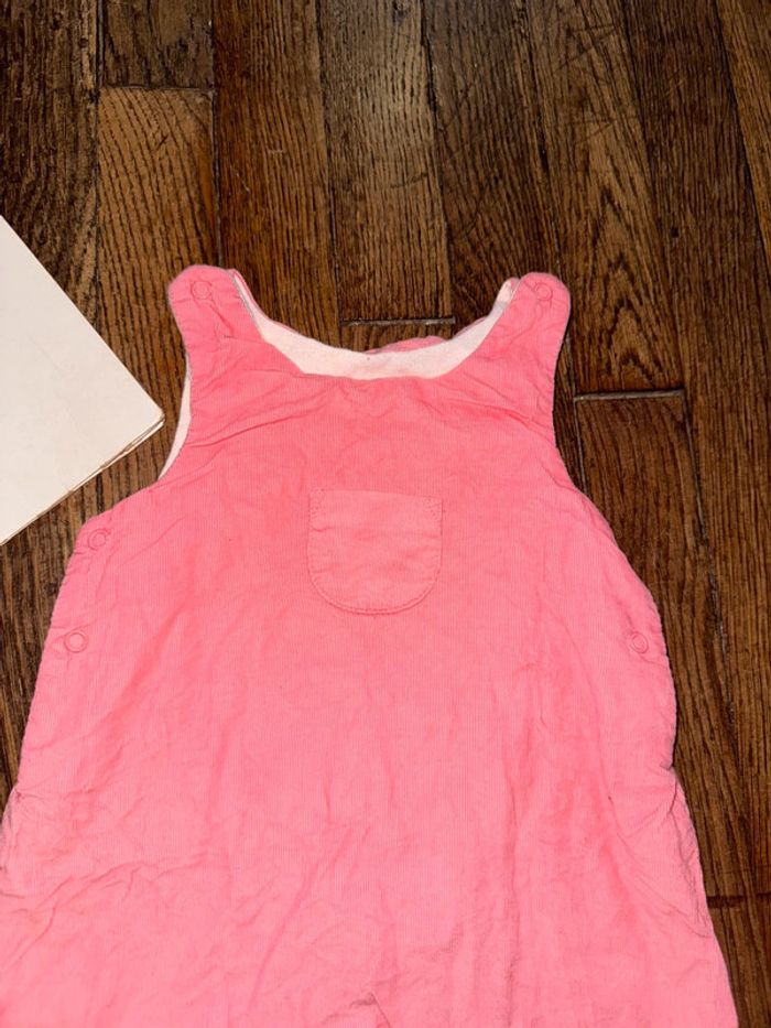 Salopette velour petit bateau 1 mois - photo numéro 2