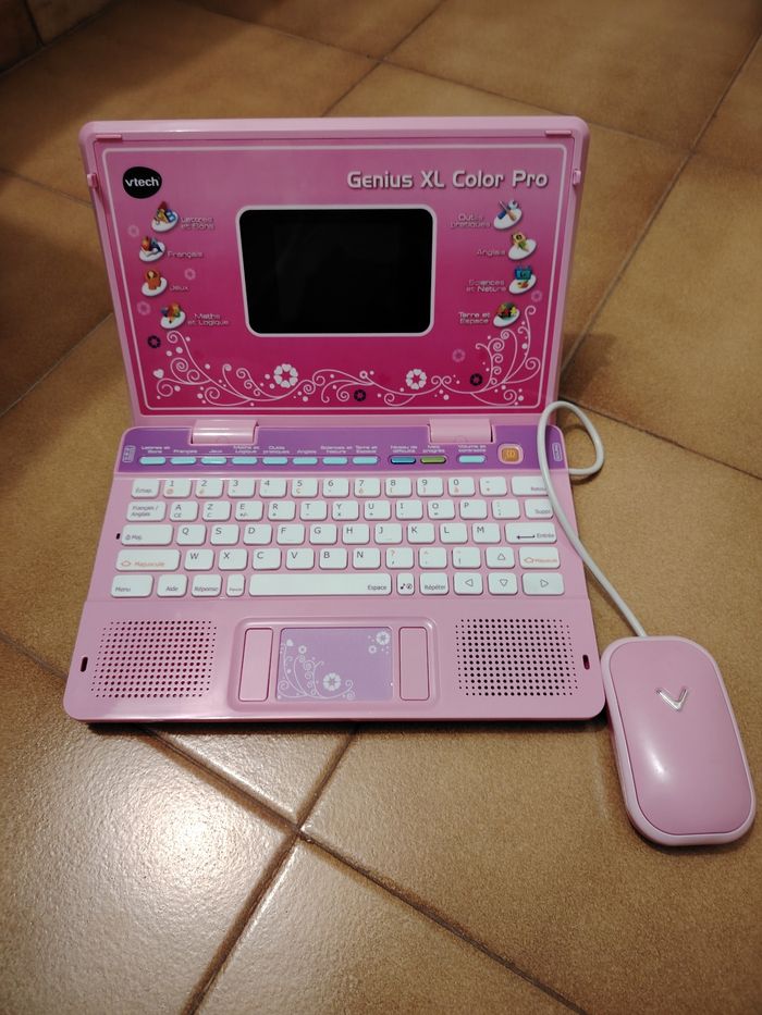 Ordinateur rose Vtech - photo numéro 2