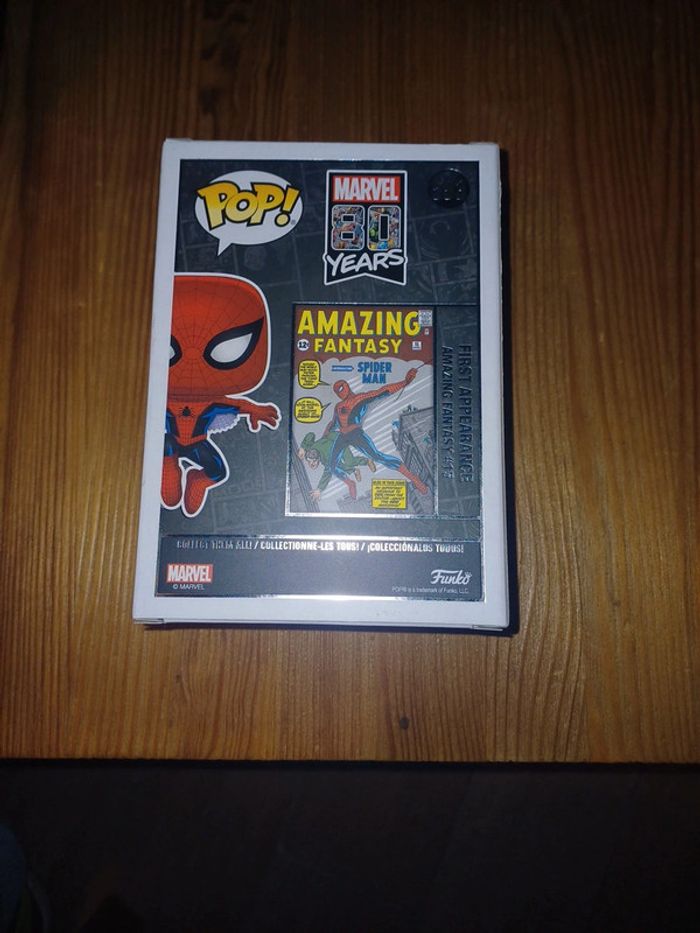 Funko Pop Marvel 80 years 593 - Spider-man - photo numéro 2