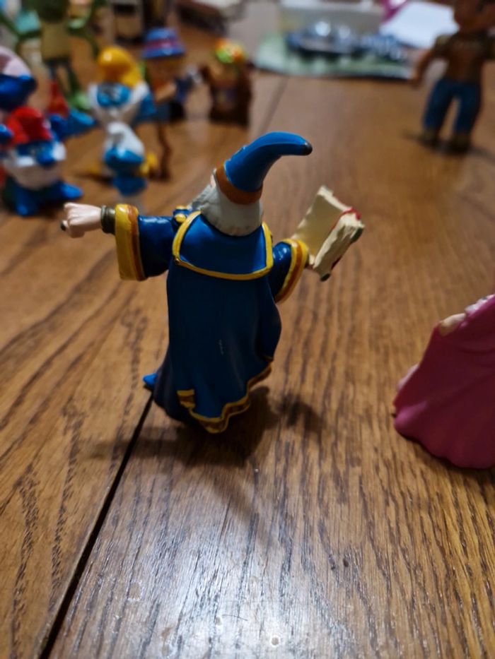Lot de 2 figurines plastoy merlin et fée - photo numéro 3