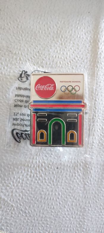 Pin's rare coca cola