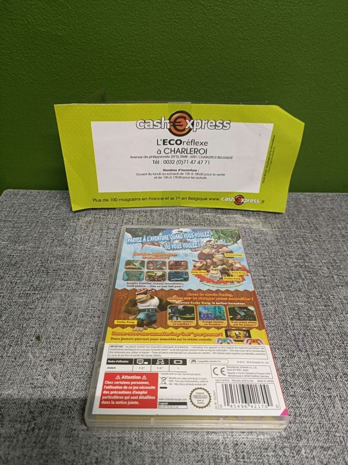 Jeu Switch : Donkey Kong Country Tropical Freeze - photo numéro 2