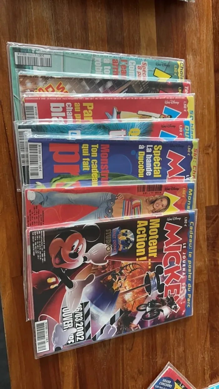 Lot magazines le journal de Mickey