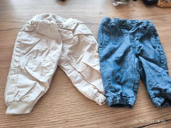 Lot 4 pantalonS 1 mois