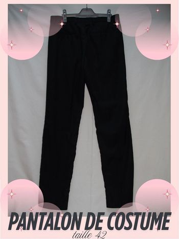 Pantalon de costume noir Celio - Taille 42