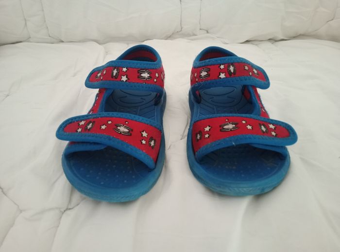 Nu pieds 28  Spiderman bleu - photo numéro 2