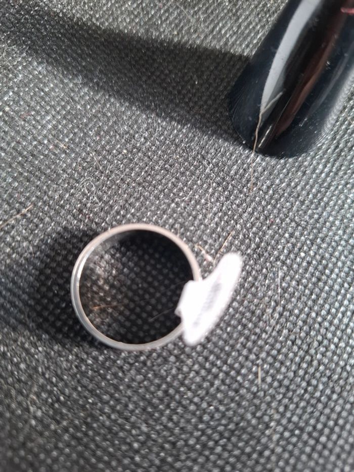 Bague acier inoxydable neuve avec étiquette hommes - photo numéro 4