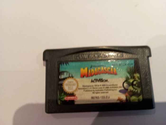 Jeu GBA Madagascar