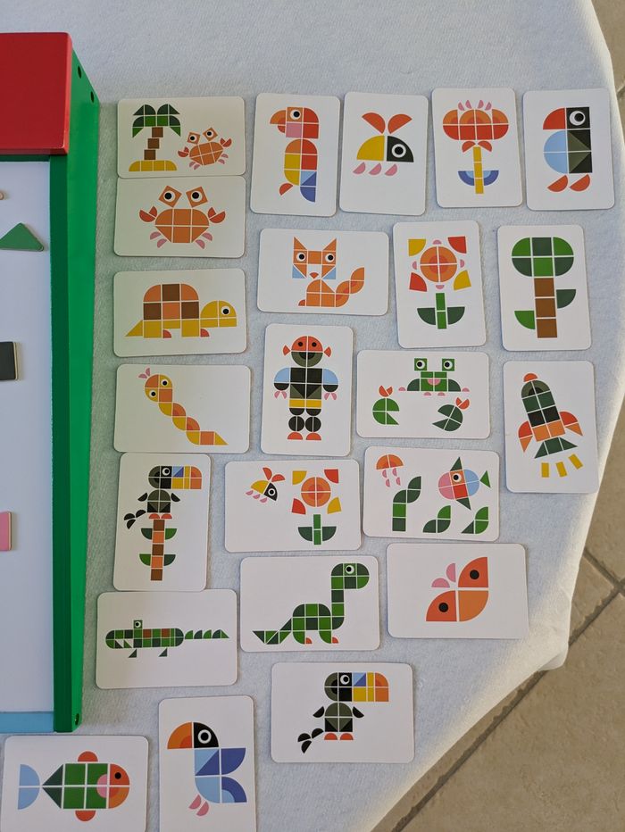 Jeu Grand Créamagnet en bois Vilac - photo numéro 3