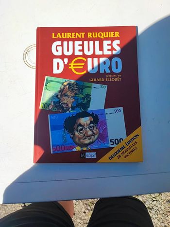 Livre Laurent Ruquier gueules d'€uro