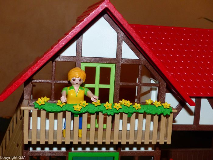 Playmobils la grande ferme moderne + personnages etc - photo numéro 6