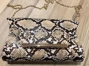 Pochette mini sac Croco