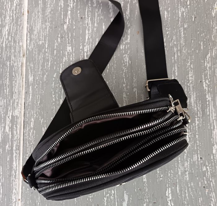 Sac bandoulière 3 compartiments neuf - photo numéro 4