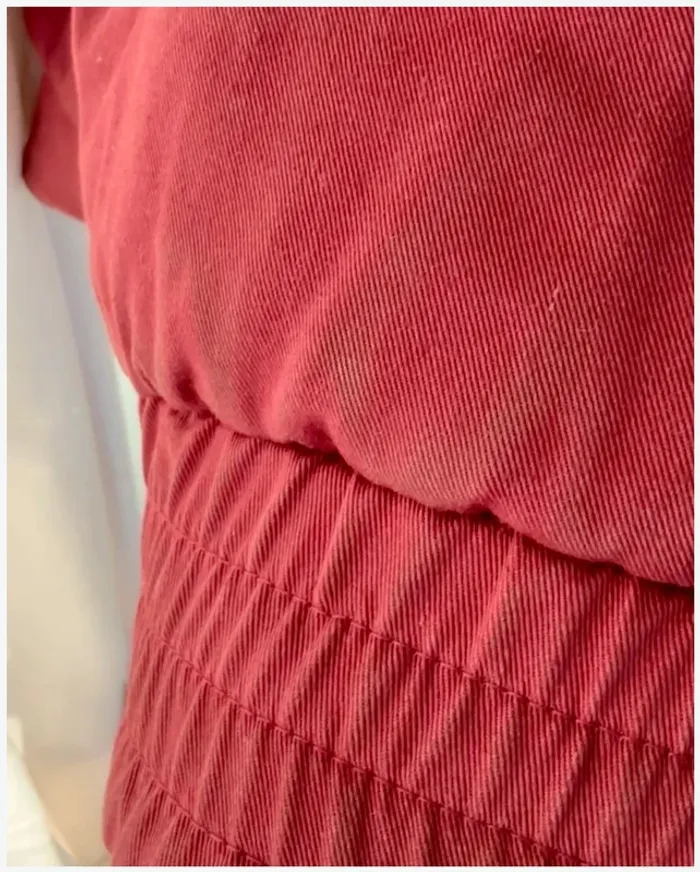 Blouson Yves Saint Laurent XL réversible noir et rouge - bon état - photo numéro 9