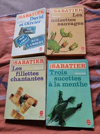 Livres de Robert Sabatier (2 photos)