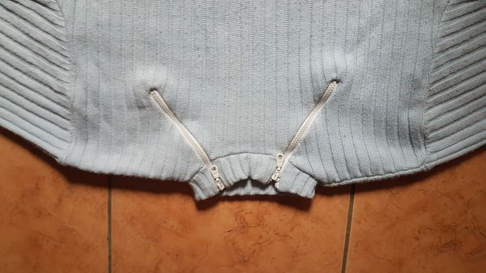 Pull hiver homme 46 bleu clair - photo numéro 2