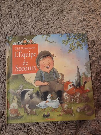 Livre l'équipe de secours nick butterworth