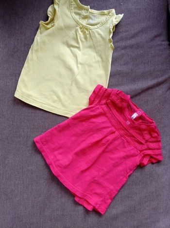Lot de 2 tee-shirts fille