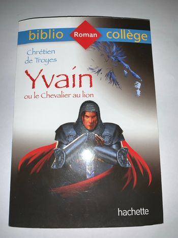 Yvain ou le chevalier au lion - Chrétien de Troyes