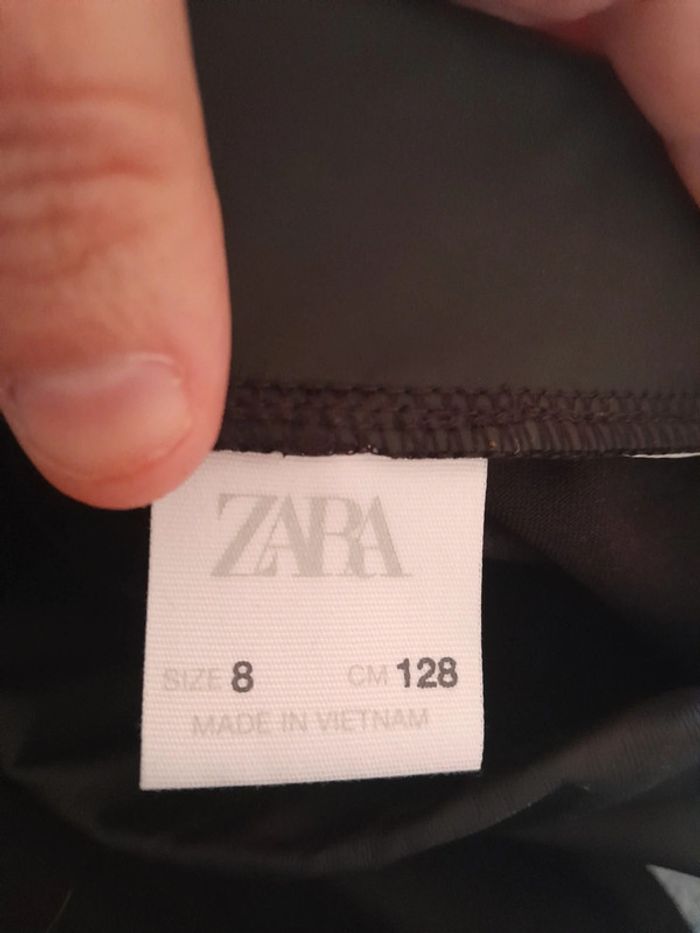 Pantalon fille simili cuir 8a - photo numéro 2
