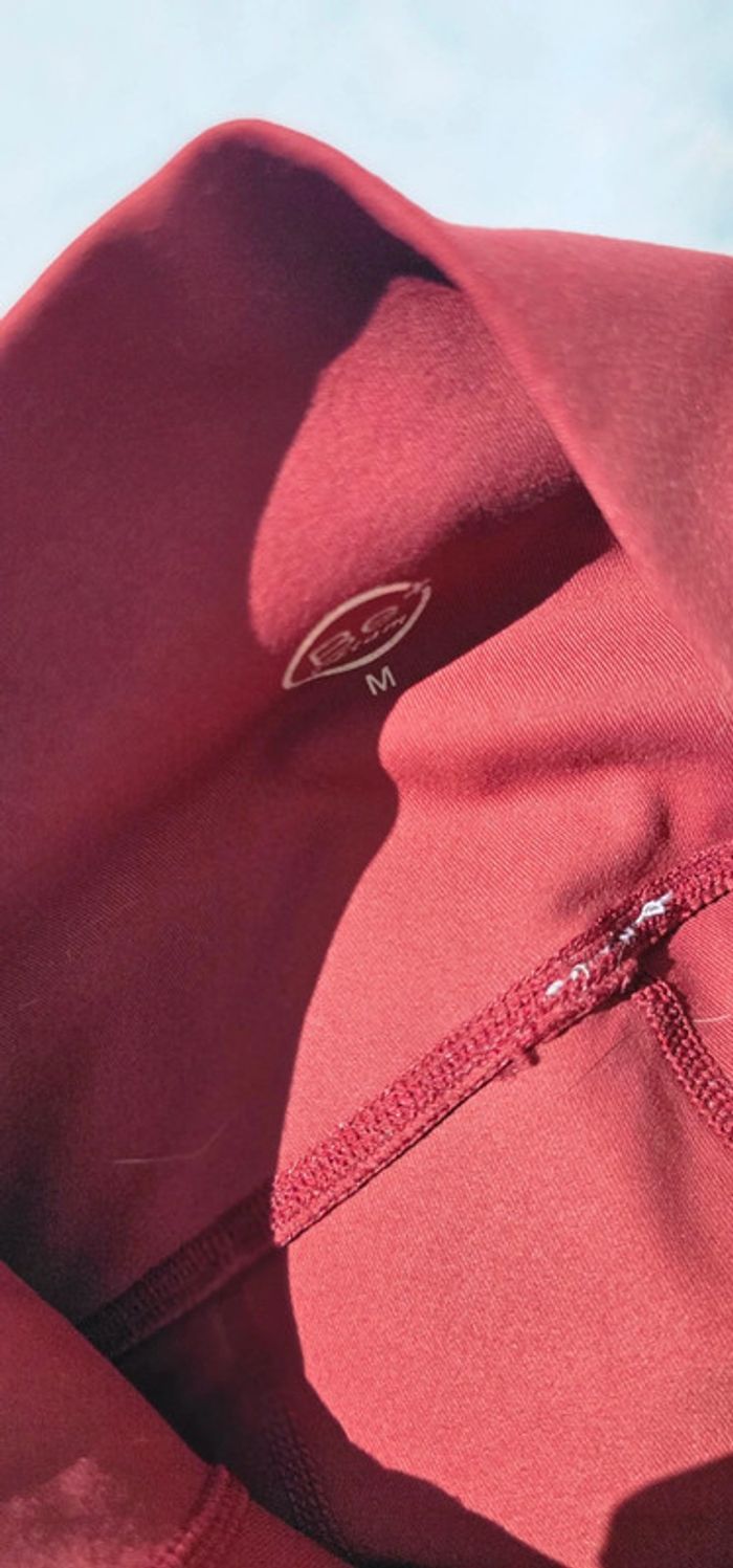 Legging bordeaux Etam taille 38 - photo numéro 5