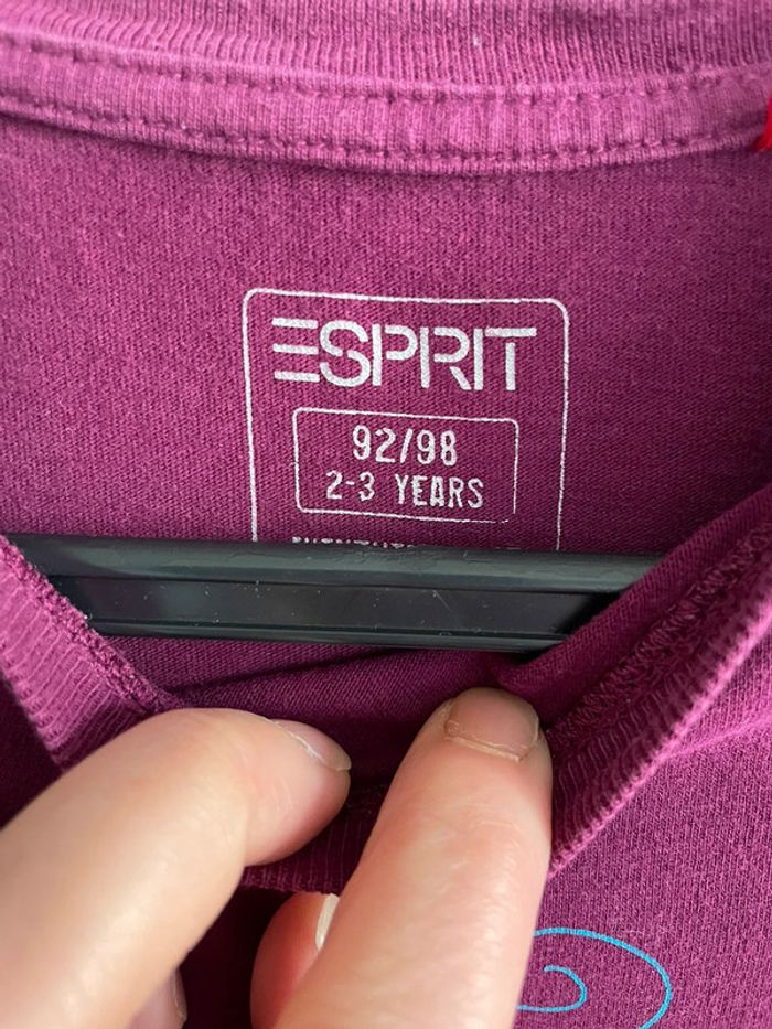 Tee shirt esprit taille 2/3 ans - photo numéro 3