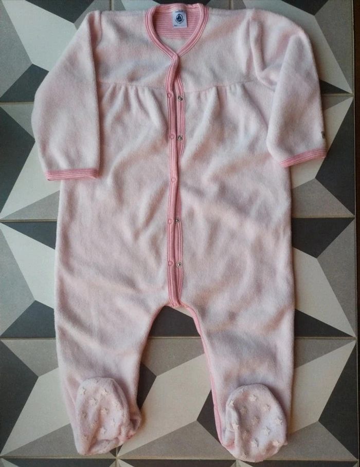 Surpyjama rose Petit bateau