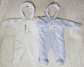 Lot Combinaisons chaudes bébé mignonnes 0-3 mois depuis naissance, pour fille ou garçon