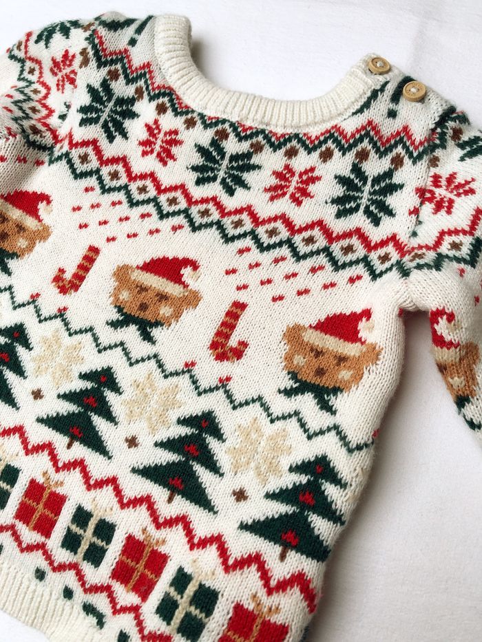Pull de Noël Sergent Major 9 mois - photo numéro 4