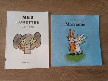 Lot 2 livres de l'auteur de Alan mets