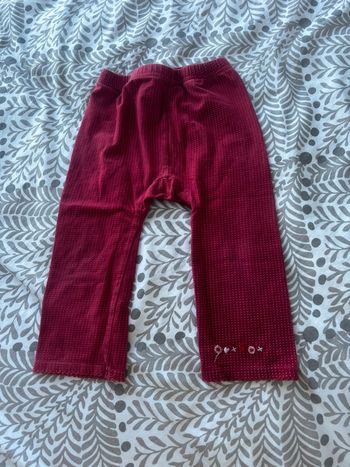 Legging à pois bébé fille