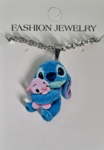 Chaîne avec médaillon stitch 