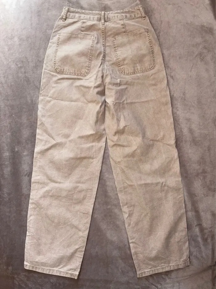 Pantalon jean beige femme ASOS taille 36 en très bon état. - photo numéro 8