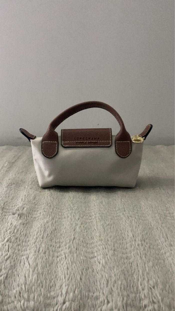 Sac à main LongChamp mini blanc - photo numéro 2